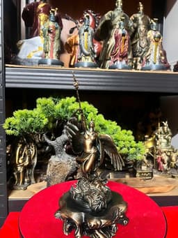 Tượng Nữ thần Athena Hy lạp cổ đại in 3D .cao 22 cm 4