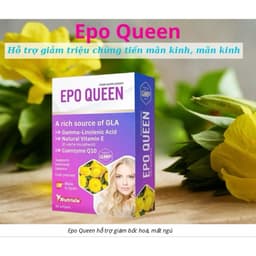 EPO QUEEN cân bằng nội tiết tố nữ, cải thiện tình trạng nóng trong bốc hỏa, giúp da mịn màng trắng sáng> BUN BUN SHOP 1