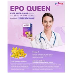 EPO QUEEN cân bằng nội tiết tố nữ, cải thiện tình trạng nóng trong bốc hỏa, giúp da mịn màng trắng sáng> BUN BUN SHOP 2