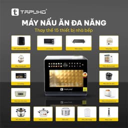 [TAPUHO] Nồi chiên hấp hơi nước Tapuho TMC20 PrimeAI 20L, 82 chế độ, công suất 3000W, BH 30 tháng 3