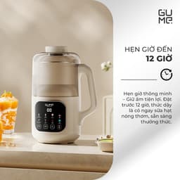 Máy làm sữa hạt Máy xay nấu đa năng mini Ultra Pro Gume MSB03 1200ml bảo hành 12 tháng chính hãng 8