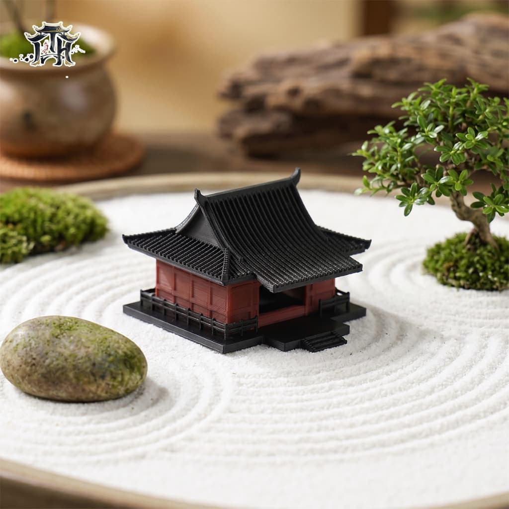 Mô hình nhà không cửa in 3D - trang trí, deco tiểu cảnh, bán cạn, terrarium