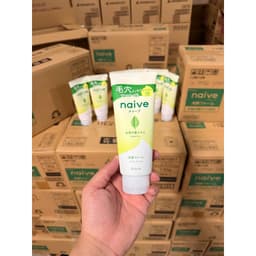 Sữa rửa mặt tẩy trang Kracie Naive 130g - Dưỡng ẩm/Làm sạch lỗ chân lông/Dưỡng ẩm sâu 3