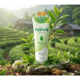Sữa rửa mặt tẩy trang Kracie Naive 130g - Dưỡng ẩm/Làm sạch lỗ chân lông/Dưỡng ẩm sâu 6