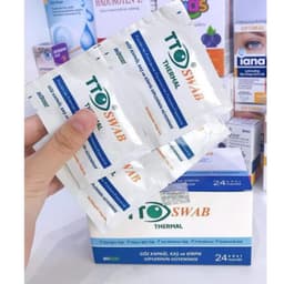TTO SWAB ( Hộp 24 gói ) hỗ trợ viêm bờ mi,dưỡng mắt,kháng khuẩn chống lão hóa cho đôi mắt khỏe<  BUNBUN SHOP 3