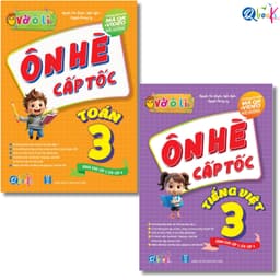 Combo Sách - Vở Ô Li Ôn Hè Cấp Tốc Toán, Tiếng Việt (Từ Lớp 1 Đến Lớp 5) - Kèm Video Bài Giảng [2 cuốn] 4