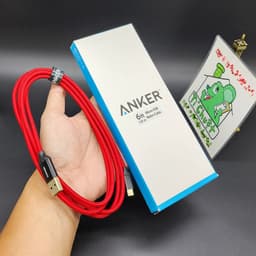 Cáp ANKER MicroUSB A7116 Sạc Nhanh Android QC 3.0 Dây Dù Dài 1.8m Chống Gãy 2