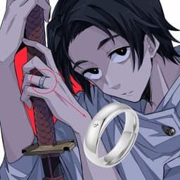 Nhẫn Cặp Yuta Okkotsu Và Rika Jujutsu Kaisen Chú Thuật Hồi Chiến Cosplay Anime Đủ Các Size 2