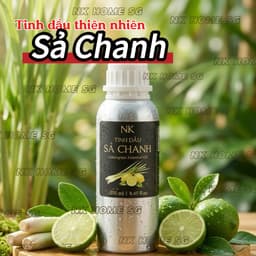 Tinh Dầu Sả Chanh Thiên Nhiên Xông Phòng Thơm Mát Dùng Cho Máy Khuếch Tán Chai 250ml, 500ml, 1000ml 1
