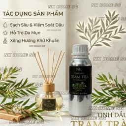 Tinh Dầu Tràm Trà Nguyên Chất Dung Tích Lớn, Khuếch Tán Không Gian, Tươi Mát Sạch Khuẩn 2