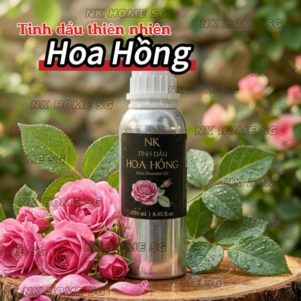 Tinh Dầu Hoa Hồng Dung Tích Lớn Hương Thơm Thanh Lịch, Quyến Rũ, Phù Hợp Phòng Ngủ, Văn Phòng