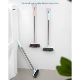 Chổi chà sàn nhà,sân,phòng tắm,chà vệ sinh,lông cứng hồng,xanh dùng cho gia đình 50x14cm 8