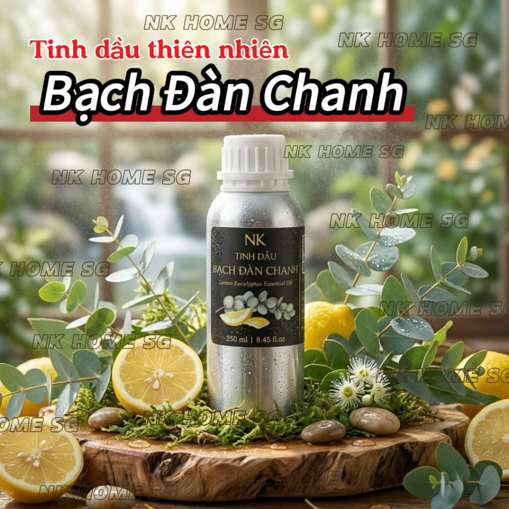 Tinh Dầu Bạch Đàn Chanh Dung Tích Lớn Hương Sạch Thoáng, Khử Khuẩn, Đuổi Muỗi