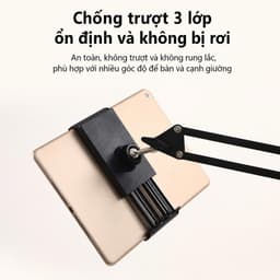 Giá đỡ Điện thoại, iPad , Kẹp Bàn, Gắn Đầu Giường, Xem Phim, Livestream 4