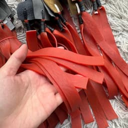 5-10 bộ dây chơi truyền thống dày 2li dài 25cm siêu bền kháng lực tốt , dây thun cao su chơi sỏi đá loại 1 ( hàng sịn ) 5