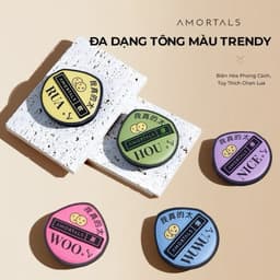 Bộ 5 miếng bông mút trang điểm AMORTALS siêu mềm, dùng ướt và dùng khô, Chính Hãng Cao Cấp 7