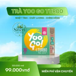 Trà Yoo go Turbo Tea Body T Siberian Health - Trà Hỗ Trợ Giảm Cân- Siberian Wellness - 30 gói 1