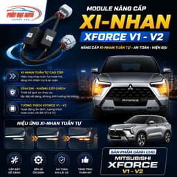 Module nâng cấp xi-nhan cho Xforce V1 V2, lắp nhanh cắm giắc zin, dễ dàng lắp đặt, lỗi 1 đổi 1 trong 1 năm 3