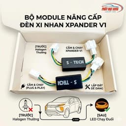 Bộ Module Xpander chuyển đổi nâng cấp đèn xi nhan cho xe Mitsubishi Xpander lỗi 1 đổi 1 trong 1 năm 2