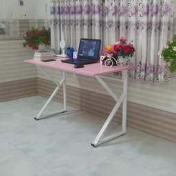 Bàn Làm Việc Chân K Khung Sắt 20x40, Mặt Gỗ MDF 15mm Phủ Melamin, Vững Chắc 3