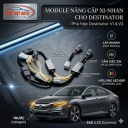 Module nâng cấp xi-nhan cho Destinator V1 V2, lắp nhanh cắm giắc zin, dễ dàng lắp đặt lỗi 1 đổi 1 trong 1 năm 5