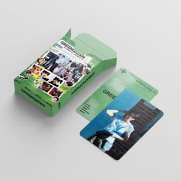 Hộp ảnh thẻ lomo Cỏ Tý XANH Co/rtis MARTIN, JAMES, JUHOON, SEONGHYEON, KEONHO ~55 Photocard Laser Card Idol Kpop
 6