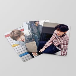 Hộp ảnh thẻ lomo Cỏ Tý XANH Co/rtis MARTIN, JAMES, JUHOON, SEONGHYEON, KEONHO ~55 Photocard Laser Card Idol Kpop
 4