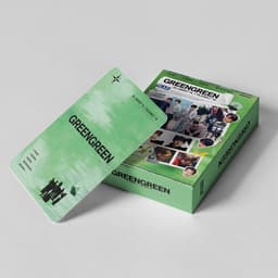 Hộp ảnh thẻ lomo Cỏ Tý XANH Co/rtis MARTIN, JAMES, JUHOON, SEONGHYEON, KEONHO ~55 Photocard Laser Card Idol Kpop
 2