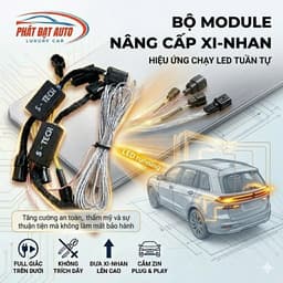 Modul Nâng Cấp Xi-nhan KIA Carnival bản là full giắc trên dưới không phải trích dây Đưa Xi-nhan Lên Cao Cắm Zin 4