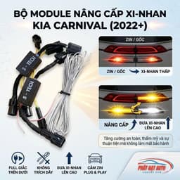 Modul Nâng Cấp Xi-nhan KIA Carnival bản là full giắc trên dưới không phải trích dây Đưa Xi-nhan Lên Cao Cắm Zin 2