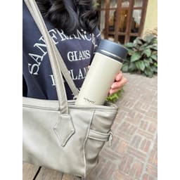 Bình giữ nhiệt hai lớp inox 304 Kaiyo, 360ml, màu trắng sữa mã [KVF-6957] 6