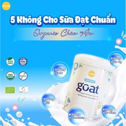 [CHÍNH HÃNG NHẬP KHẨU] Sữa Công Thức Dê JOVIE Organic Goat Milk 9