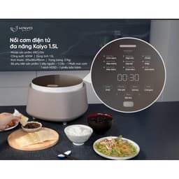 Nồi cơm điện tử đa năng Kaiyo 1.5L, model KRC-054 3