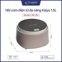 Nồi cơm điện tử đa năng Kaiyo 1.5L, model KRC-054 2