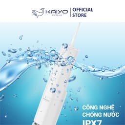 Máy tăm nước Extra Water Tank 4 chế độ KAIYO màu trắng [mã KOR-4014] 7