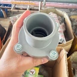 Lúp bê giếng 6 ốc siết, ống nhựa PVC, hàng Con Ngựa Taijan, đa kích thước 21 – 60. 5