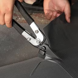 Kéo cắt kim loại đa năng 10 inch, cắt góc 45°, hoàn hảo cho tôn, nhôm, ống PVC, bền bỉ và chất lượng cao. 3