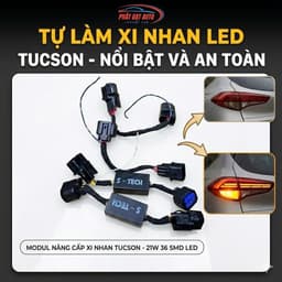 Bóng đèn Led xi nhan Hyundai Tucson đèn sau báo rẽ cho Hyundai Tucson công suất 21W chip led 36 nhân SMD 2