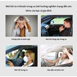 VINFAST VF8/VF9 Lọc gió điều hoà ô tô với HEPA 2.5 và than hoạt tính 4