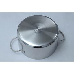 Nồi inox thân đáy liền Try-Ply Kaiyo, vung kính, size 20cm (Classic Pro) [KIC-6841] 5