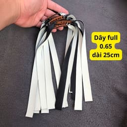5-10 DÂY FULL TAY ADAM 0.65mm DÀI 25CM kéo hết tay , dây thun 2 lớp chơi hết tay 2