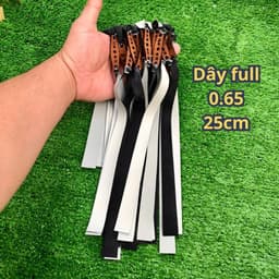 5-10 DÂY FULL TAY ADAM 0.65mm DÀI 25CM kéo hết tay , dây thun 2 lớp chơi hết tay 6
