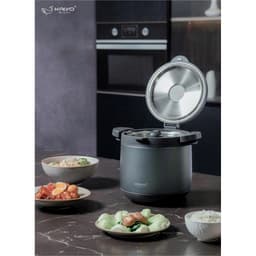 Nồi ủ chân không 2 tay cầm Kitchen Mate Kaiyo, dung tích 3L, màu ghi [mã KTC-6926] 3
