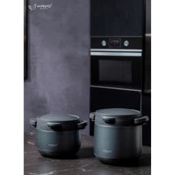 Nồi ủ chân không 2 tay cầm Kitchen Mate Kaiyo, dung tích 3L, màu ghi [mã KTC-6926] 5
