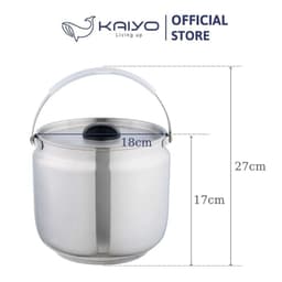 Nồi ủ chân không Kaiyo màu xanh mint-green dung tích 4,5L [mã KTC-3246] 3