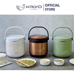 Nồi ủ chân không Kaiyo màu xanh mint-green dung tích 4,5L [mã KTC-3246] 8