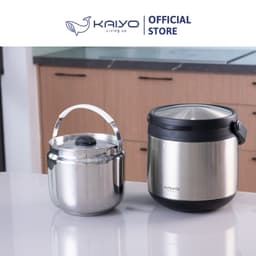 Nồi ủ chân không Kaiyo màu Inox, dung tích 4,5 lít [mã KTC-3901] 3