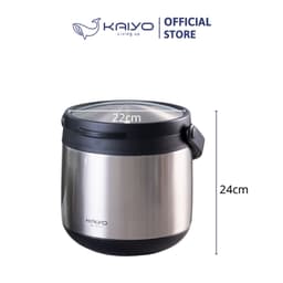 Nồi ủ chân không Kaiyo màu Inox, dung tích 4,5 lít [mã KTC-3901] 2