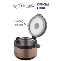 Nồi ủ chân không Kaiyo màu vàng, dung tích 3,0 lít [mã KTC-3239] 4