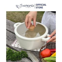 Nồi nhôm đúc đáy từ nguyên khối Elegant Kaiyo, 24cm [mã KAC-2119] 4